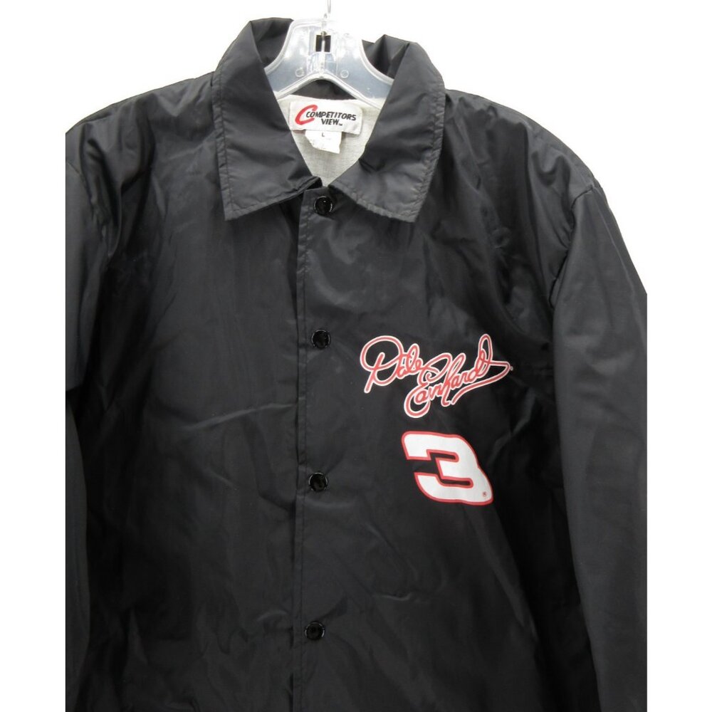 VINTAGE Dale Earnhardt Jacket Large NASCAR Racing Competitors View * - Picture 3 of 10